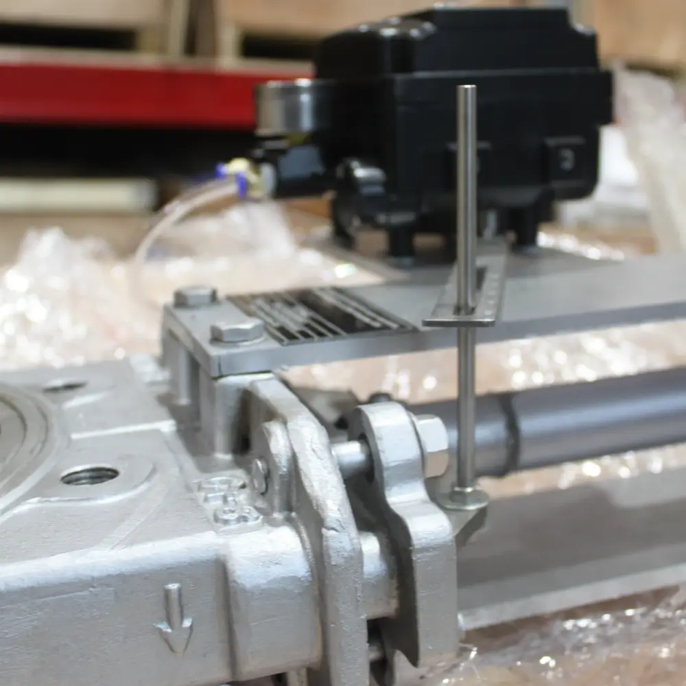 Слайд Компания NEWKEY поставила шиберную задвижку для пищевого производства 4