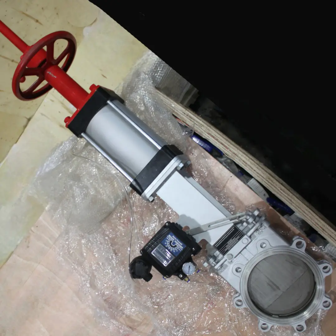 Слайд Компания NEWKEY поставила шиберную задвижку для пищевого производства 2