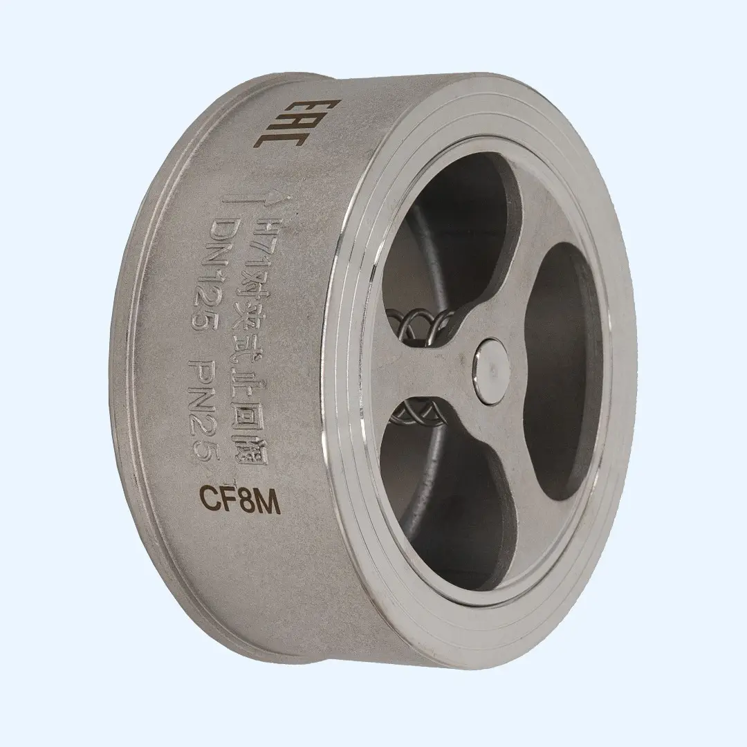 Обратный клапан для вертикальной установки: на что смотреть в документации