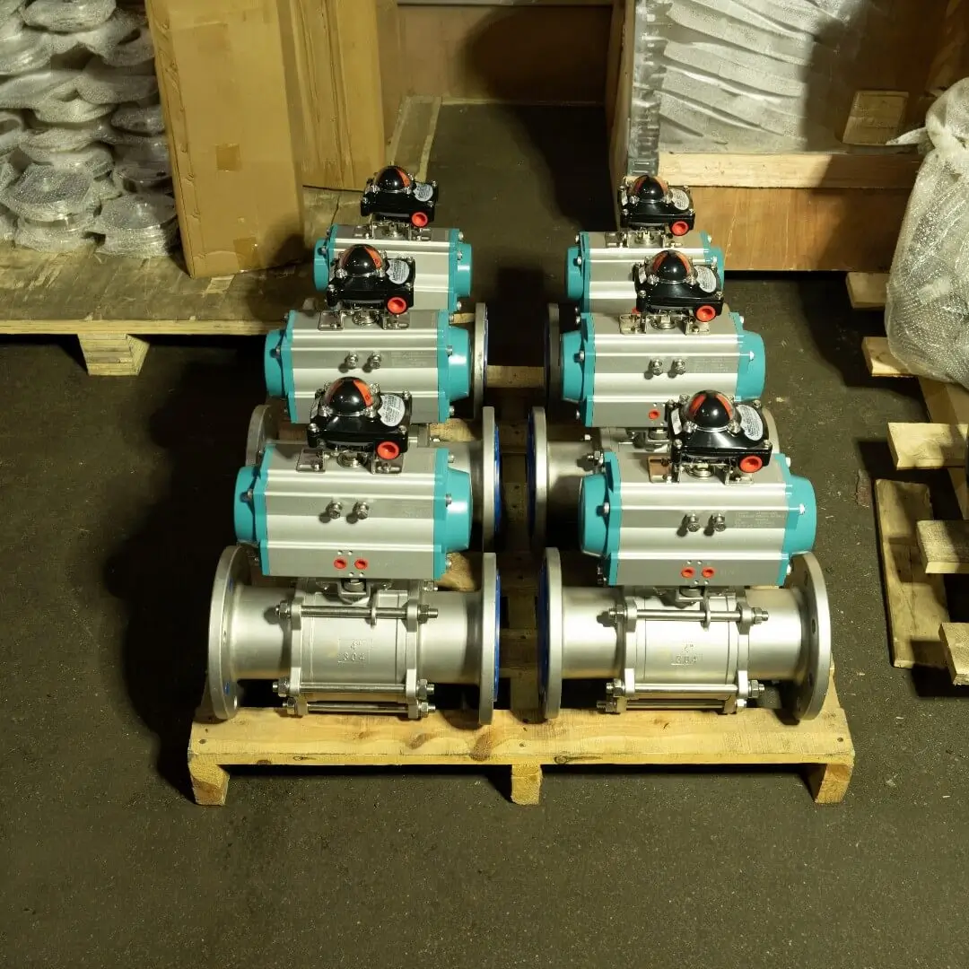 Кран шаровый в сборе