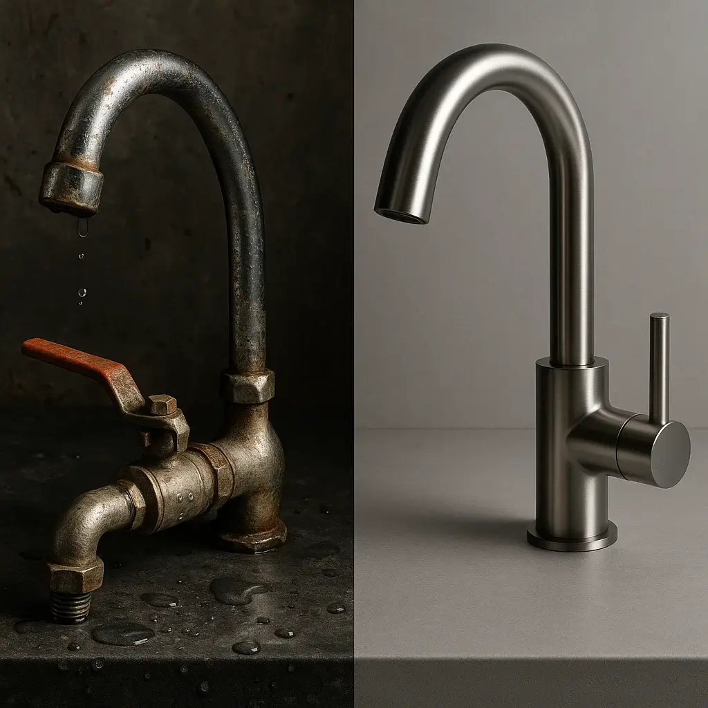 Краны из нержавейки