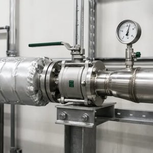 Шаровые краны в паровых и энергетических системах: где они работают и что проверить перед выбором