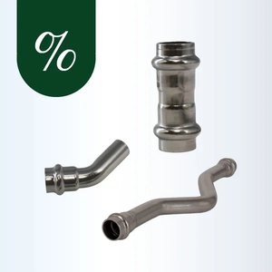 Акция на пресс-фитинги из нержавеющей стали