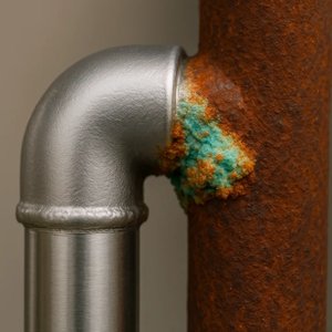 Фитинги и гальваническая коррозия на стыке разных материалов