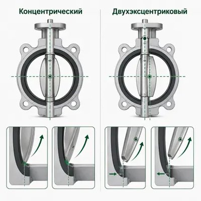 <p>Двухэксцентриковая конструкция сложнее и дороже...