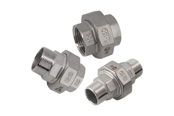 Американка нр/с нержавеющая, AISI304 DN32 (1_1/4"), (CF8), PTFE, PN16