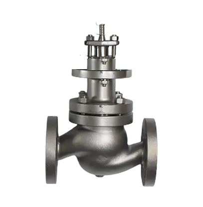 Клапан регулирующий двухходовой фланцевый под привод, WCB DN20 PN16 KVS 5