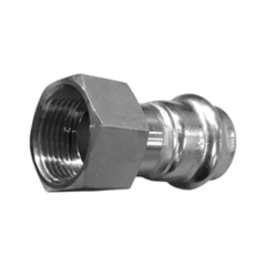 Соединители прямые с накидной гайкой Соединители прямые с накидной гайкой