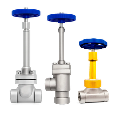 Криогенный запорный клапан