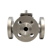 kran-sharovyi-trekhkhodovoi-t-tip-pod-privod-flantsevyi-nerzhaveiushchii-aisi316-dn15-cf8m-pn40