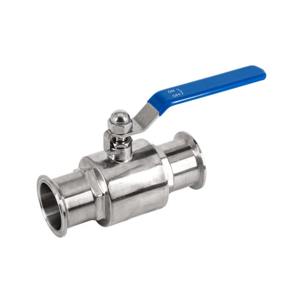 Кран шаровый Clamp DIN32676 нержавеющий, AISI304 DN 125 (129мм), (CF8), PN8