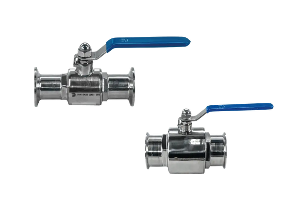 Кран шаровый Clamp DIN32676 нержавеющий, AISI304 DN 150 (154мм), (CF8), PN8