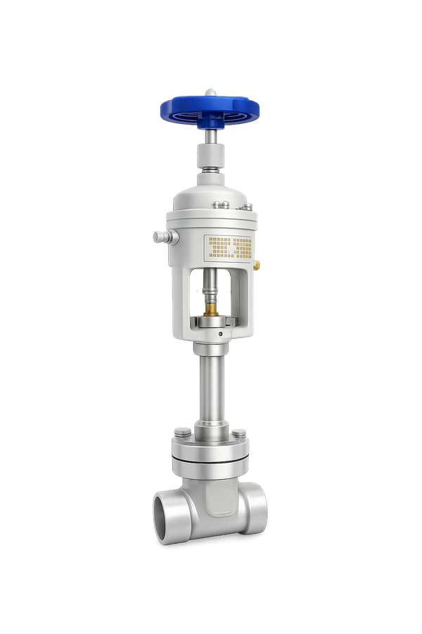 Криогенный аварийный запорный клапан AISI 304 (CF8), DN10, PN40