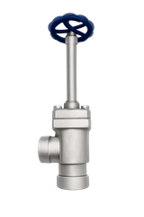 Запорный клапан угловой