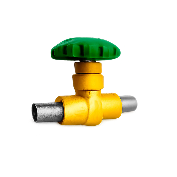 Криогенный запорный клапан c коротким штоком с/с С37700 (Латунь), DN10, PN40