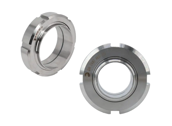 Молочная муфта в сборе DIN 11851, Teflon, AISI 304, DN15 (18мм)