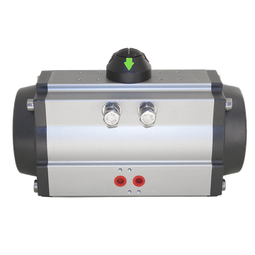 Кран шаровый межфланцевый под привод(1РС), AISI316, DN65 (1_1/4) с пневмоприводом двухстороннимАТ83D