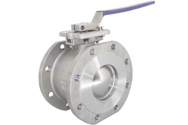 Кран шаровый межфланцевый под привод нержавеющий (1PC), AISI304 DN 150 (6"), (CF8), PN16