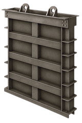 Щитовой затвор шандорный