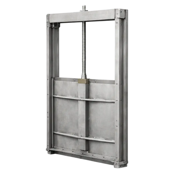 Щитовой затвор рамный 350/650/5