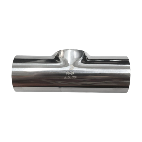 Тройник приварной короткий нержавеющий DIN 11852, AISI304 DN20 (22 х 1,5 мм)