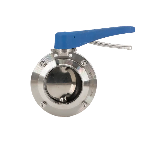 Затвор дисковый приварной нержавеющий, EPDM, AISI304 DN100 (4"), (CF8), PN8