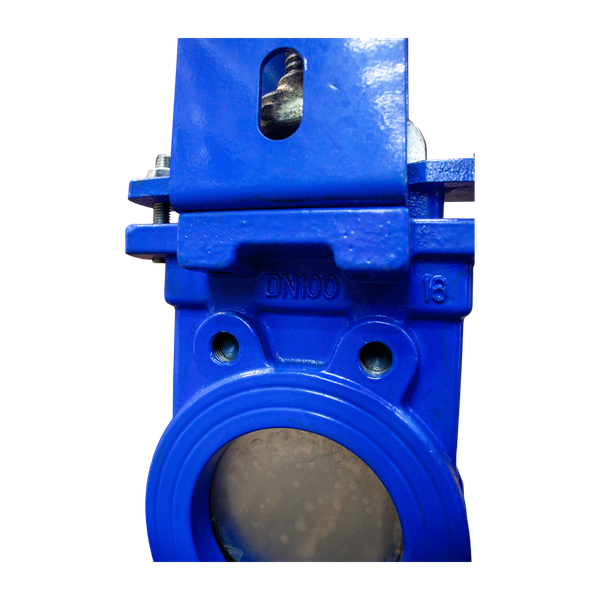 Задвижка чугунная шиберная двусторонняя, EPDM, PN10, DN 100