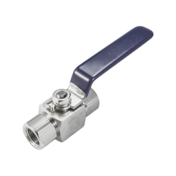 Кран шаровый муфтовый серия 105, ( вр.NPT 1/4" x вр.NPT 1/4" ), PEEK, 690PN