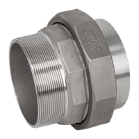 Американка c/нр нержавеющая, AISI304 DN 100 (4"), (CF8), PTFE, PN16