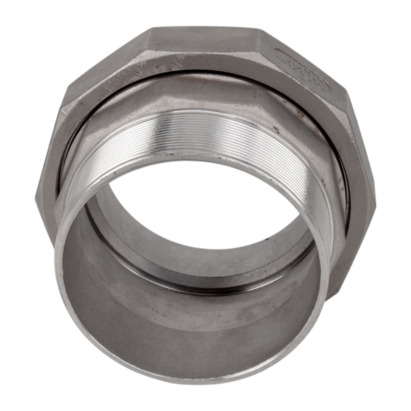 Американка c/нр нержавеющая, AISI304 DN 100 (4"), (CF8), PTFE, PN16