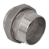 Американка c/нр нержавеющая, AISI304 DN 100 (4"), (CF8), PTFE, PN16