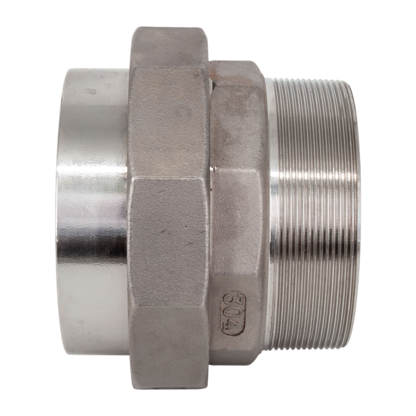 Американка c/нр нержавеющая, AISI304 DN 100 (4"), (CF8), PTFE, PN16