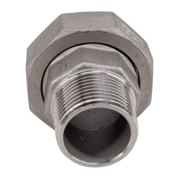Американка c/нр нержавеющая, AISI304 DN20 (3/4"), (CF8), PTFE, PN16