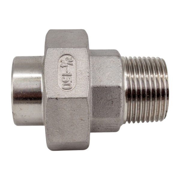 Американка c/нр нержавеющая, AISI304 DN20 (3/4"), (CF8), PTFE, PN16