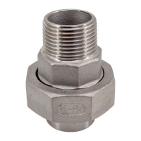 Американка c/нр нержавеющая, AISI304 DN20 (3/4"), (CF8), PTFE, PN16