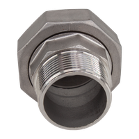 Американка c/нр нержавеющая, AISI304 DN32 (1_1/4"), (CF8), PTFE, PN16