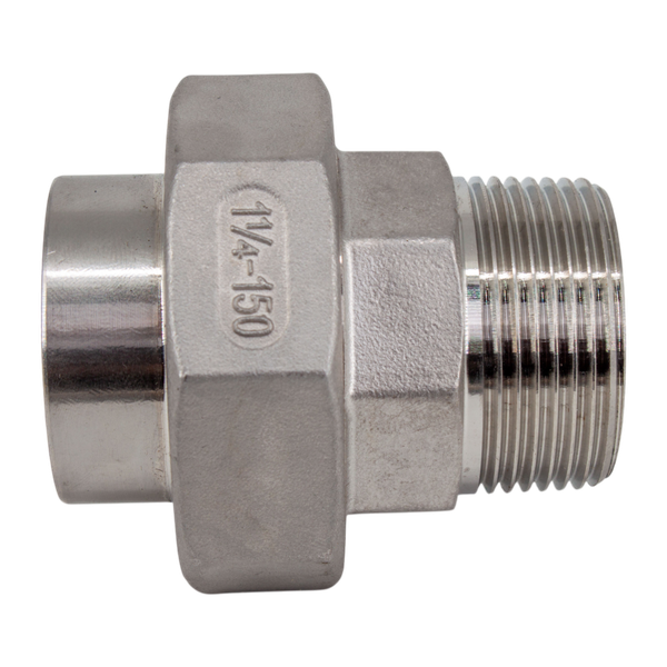 Американка c/нр нержавеющая, AISI304 DN32 (1_1/4"), (CF8), PTFE, PN16