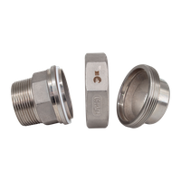Американка c/нр нержавеющая, AISI304 DN40 (1_1/2"), (CF8), PTFE, PN16
