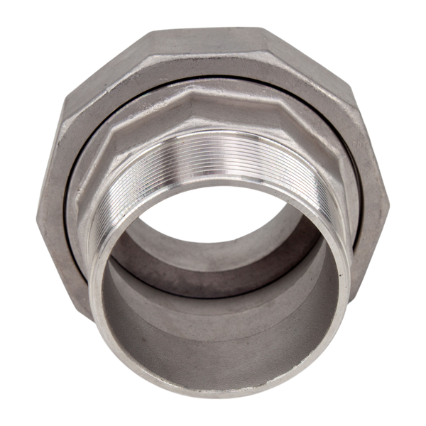 Американка c/нр нержавеющая, AISI304 DN65 (2_1/2"), (CF8), PTFE, PN16