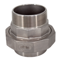 Американка c/нр нержавеющая, AISI304 DN65 (2_1/2"), (CF8), PTFE, PN16