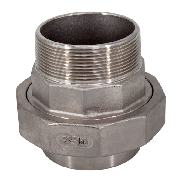 Американка c/нр нержавеющая, AISI304 DN65 (2_1/2"), (CF8), PTFE, PN16
