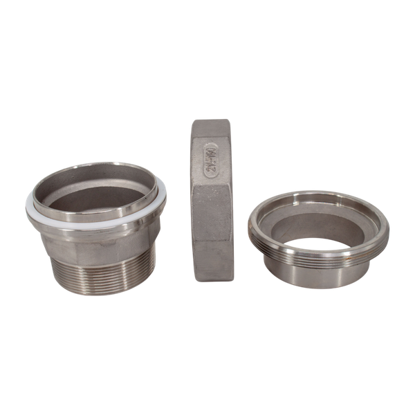 Американка c/нр нержавеющая, AISI304 DN65 (2_1/2"), (CF8), PTFE, PN16