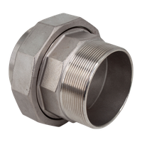 Американка c/нр нержавеющая, AISI304 DN80 (3"), (CF8), PTFE, PN16