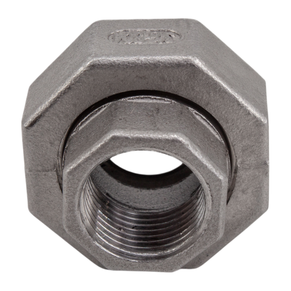 Американка с/вр нержавеющая, AISI304 DN10 (3/8"), (CF8), PTFE, PN16