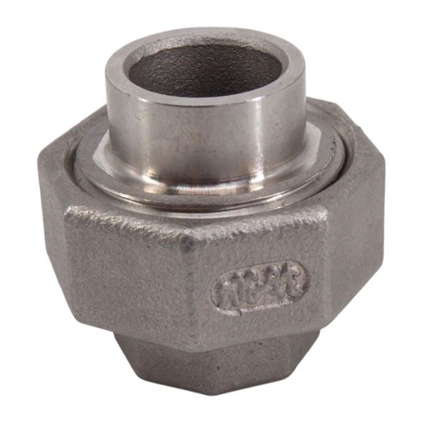 Американка с/вр нержавеющая, AISI304 DN10 (3/8"), (CF8), PTFE, PN16