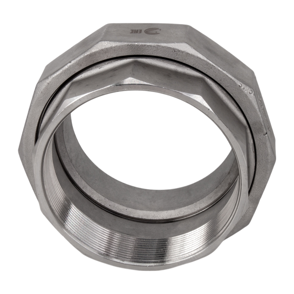 Американка c/вр нержавеющая, AISI304 DN 100 (4"), (CF8), PTFE, PN16