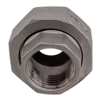 Американка с/вр нержавеющая, AISI304 DN15 (1/2"), (CF8), PTFE, PN16