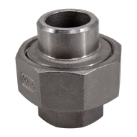 Американка с/вр нержавеющая, AISI304 DN15 (1/2"), (CF8), PTFE, PN16
