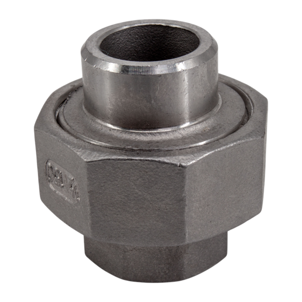 Американка с/вр нержавеющая, AISI304 DN15 (1/2"), (CF8), PTFE, PN16