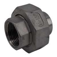 Американка с/вр нержавеющая, AISI304 DN20 (3/4"), (CF8), PTFE, PN16